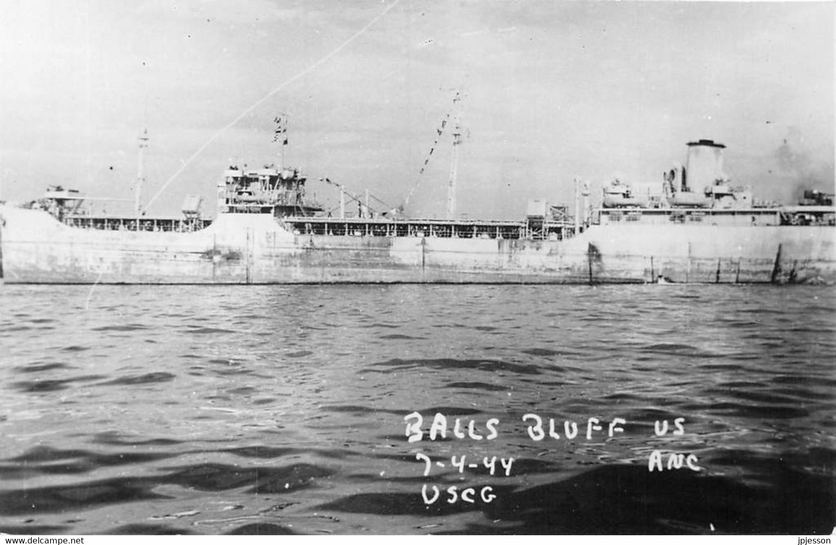 ETATS UNIS - MARINE - BALLS BLUFF US - 7 - 4 - 44 -ANC - US CG - Autres & Non Classés
