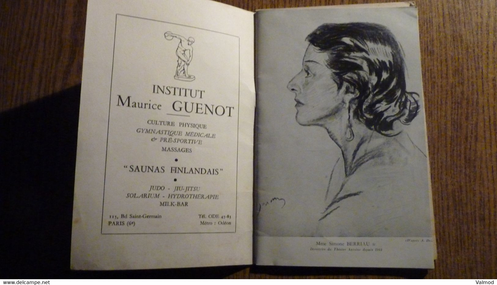 Théatre Antoine - Programme Nekrassov - Jean-Paul Sartre - 1955 - Teatro & Disfraces