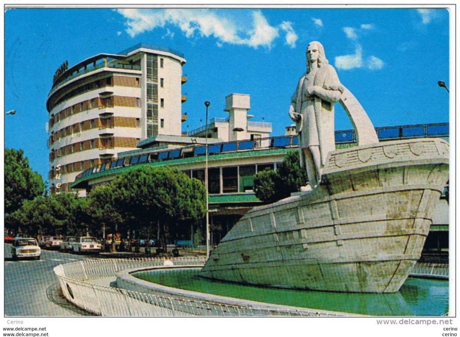 ABANO  TERME (PD):  MONUMENTO  A  CRISTOFORO  COLOMBO  -  PER  LA  SVIZZERA  -  FOTO  -  FG - Monuments