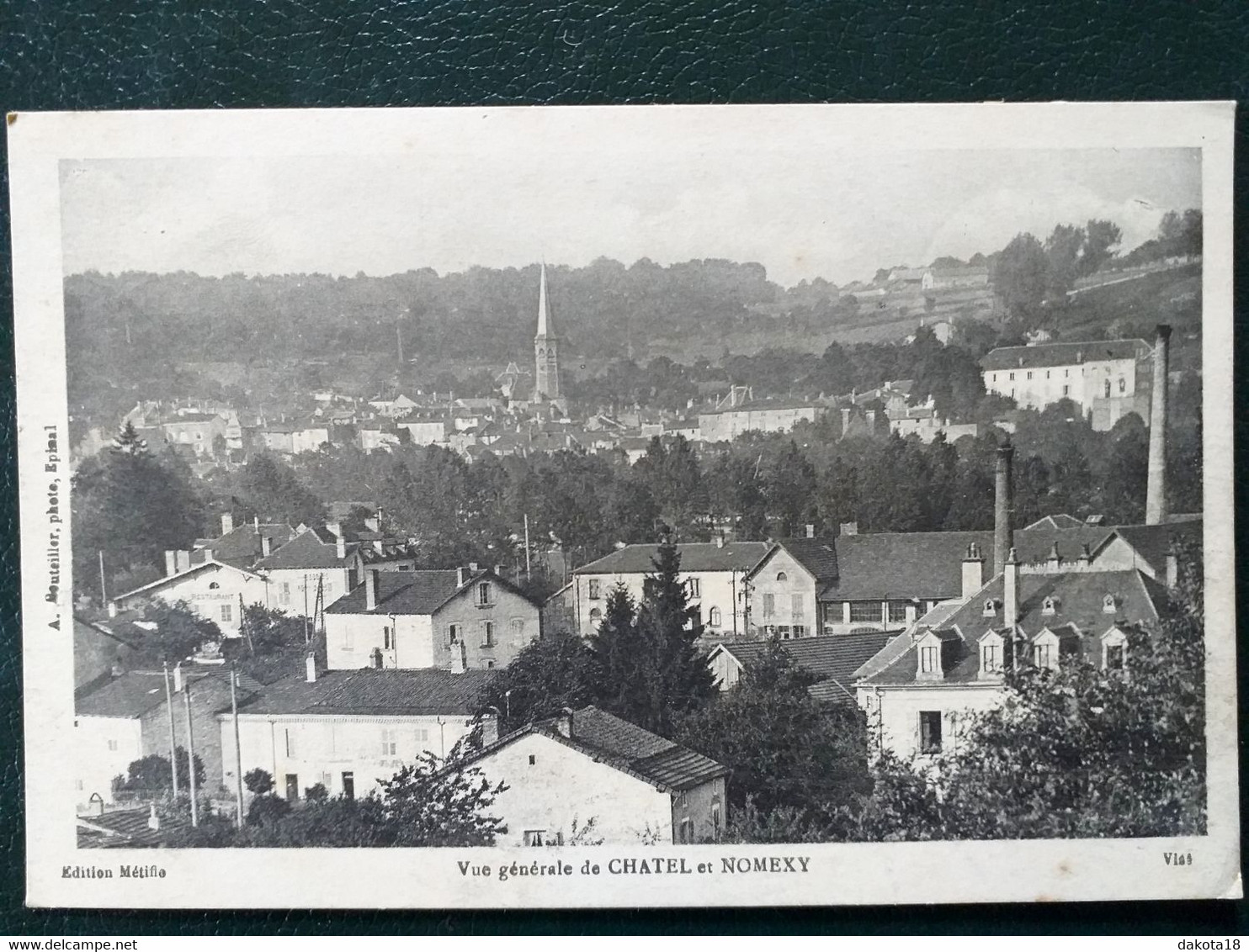 88 , Chatel Et Nomexy ,vue Générale  .....scan Recto Verso - Chatel Sur Moselle