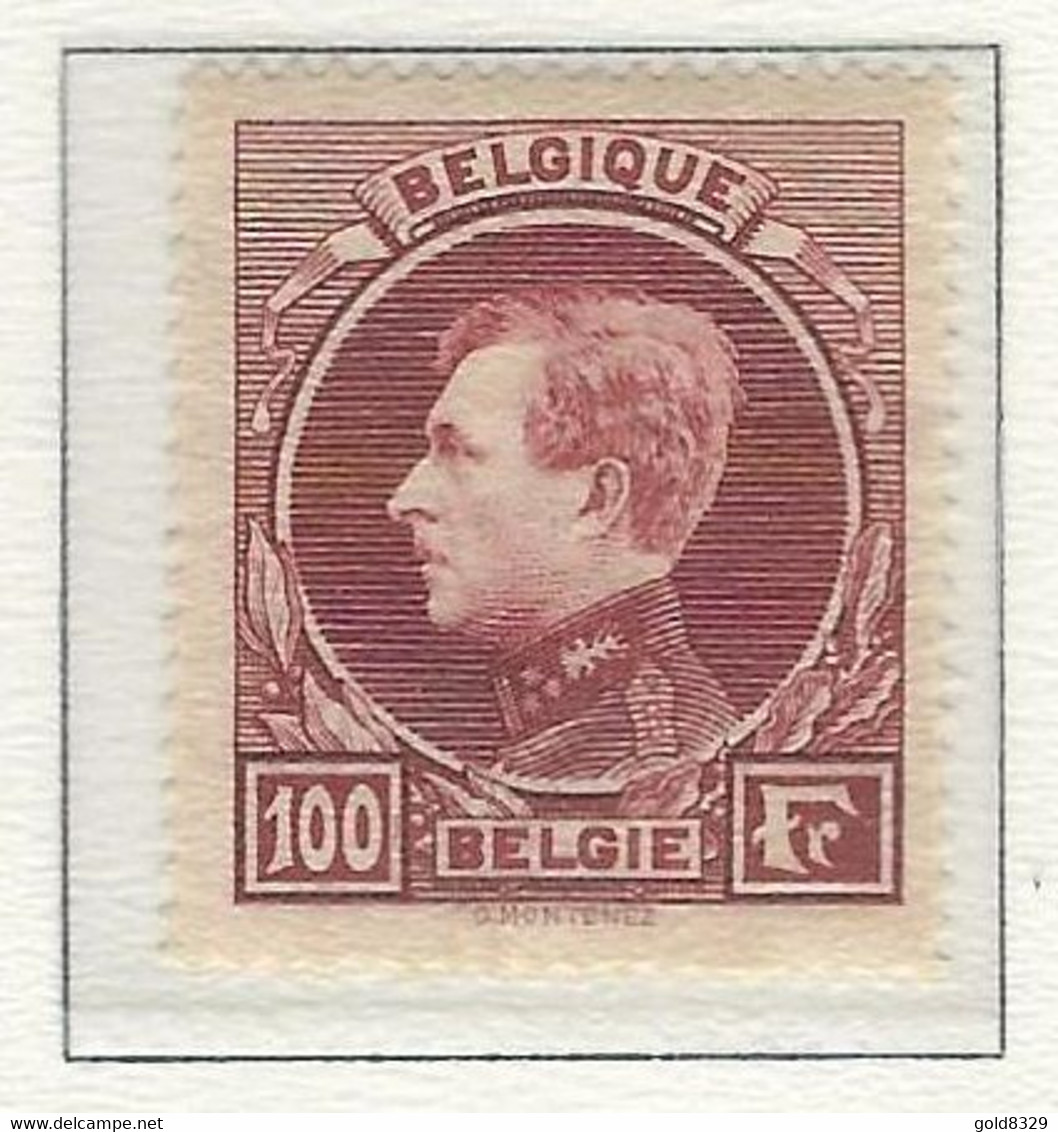 COB  292    (MH)  Cote : 55,00 Euros - 1929-1941 Groot Montenez