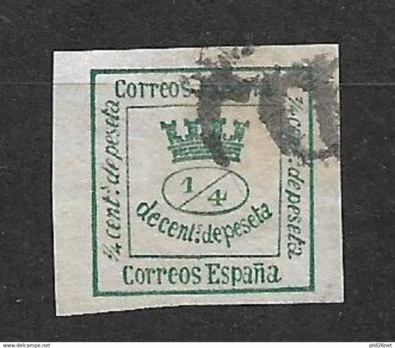 Espagne   N°140     Oblitéré  B/TB      Voir Scans..  - Used Stamps