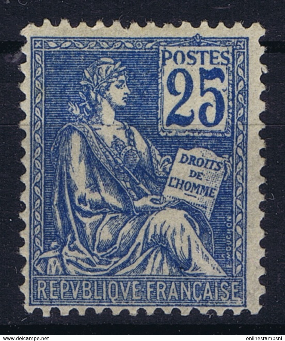 France : Yv 114 Postfrisch/neuf Sans Charniere /MNH/** 1900 Spot In Gum - 1900-02 Mouchon