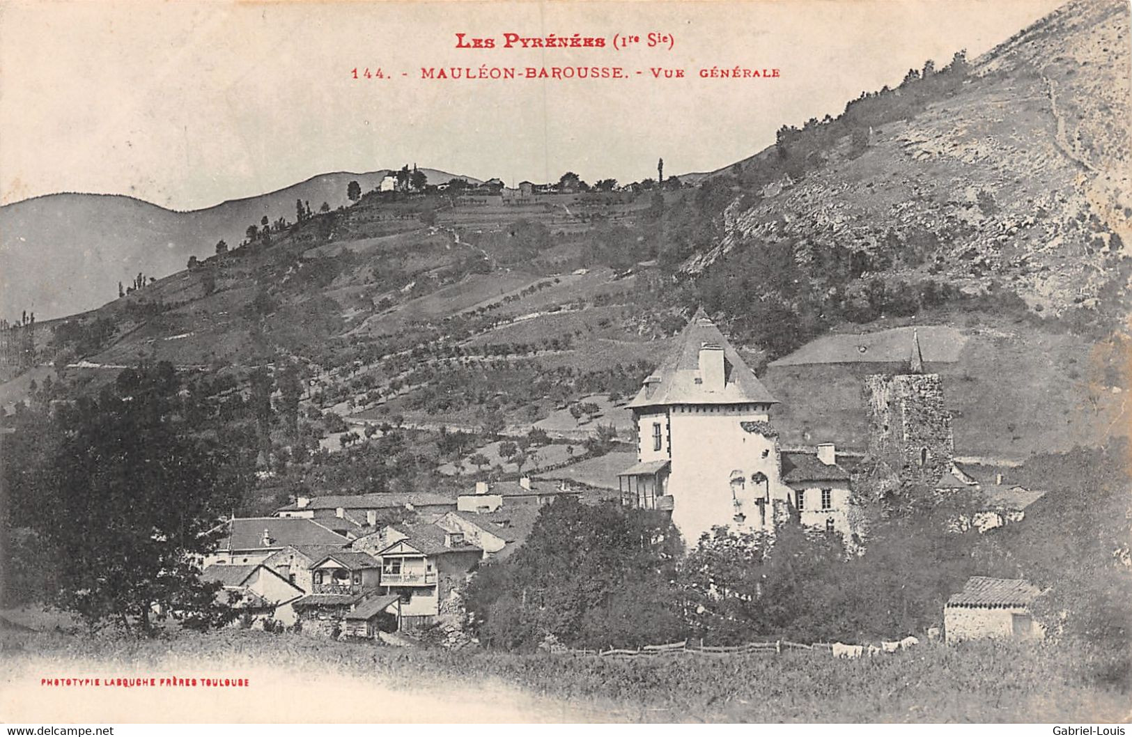 Les Pyrénées - Mauléon-Barousse - Vue Générale - Mauleon Barousse