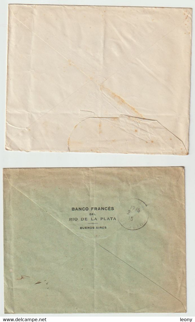 LOT  "  ENVELOPPES -  CARTE POSTALE...... -  ENTIERS POSTAUX .... " D' ARGENTINE - 1906-1897-1905-1901-1900- - Interi Postali