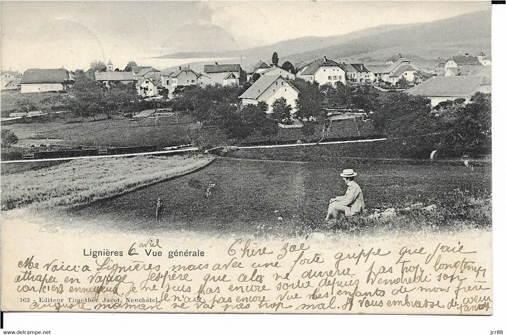 Suisse - Lignières - Vue Générale - Lignières