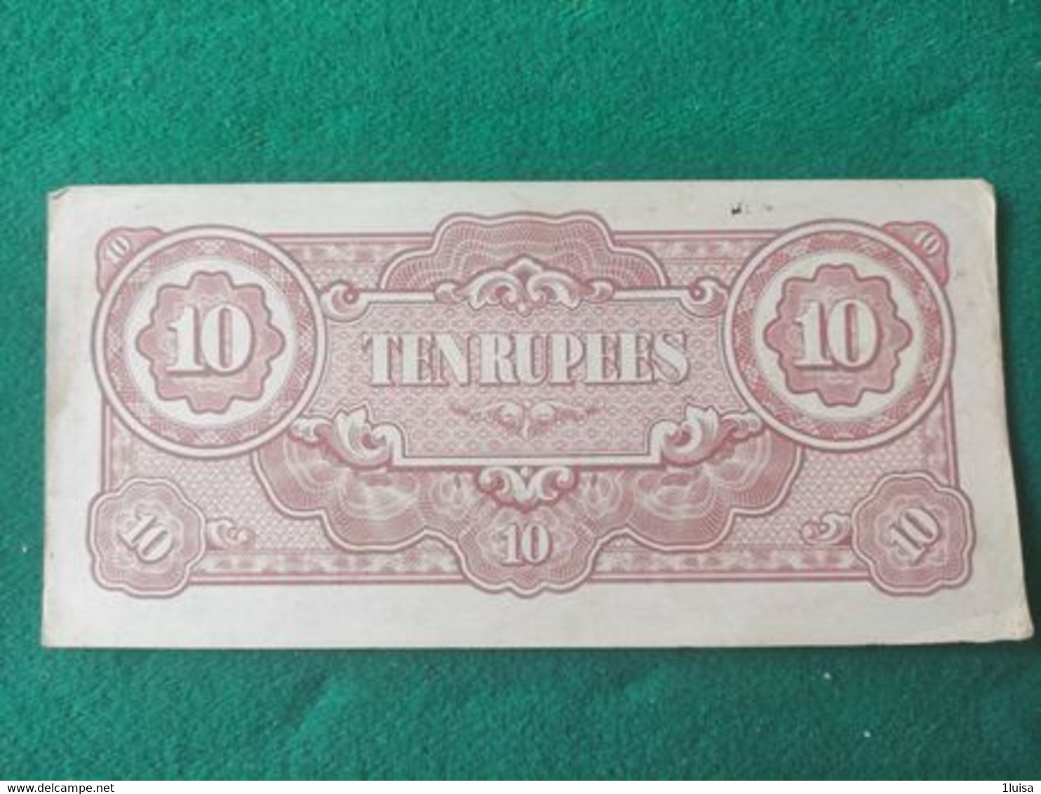 GIAPPONE 10 Rupees 1942 - Japan