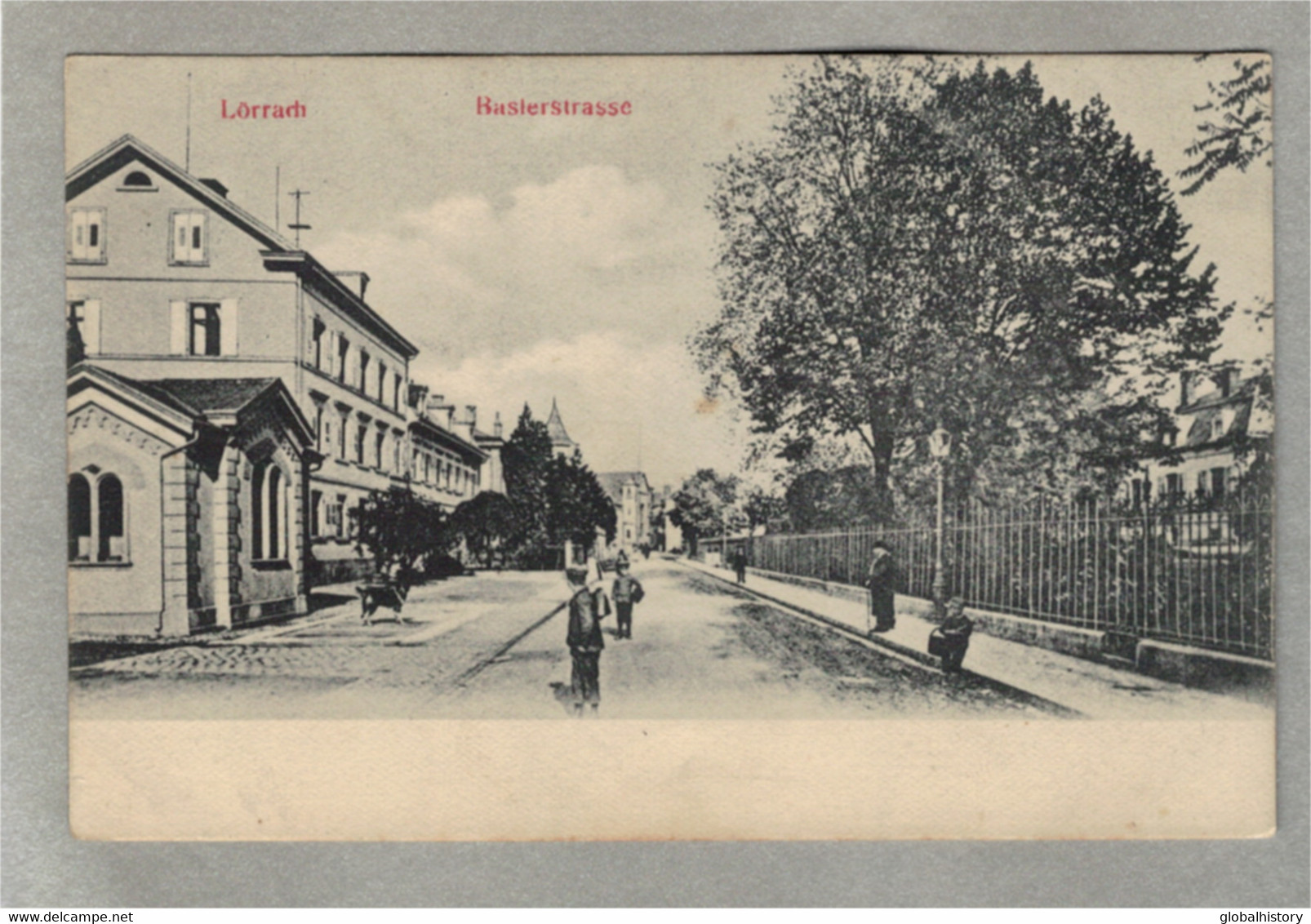 DG1412 - LÖRRACH - LOERRACH - BASSIERSTRAßE - STRAßENSZENE - Lörrach