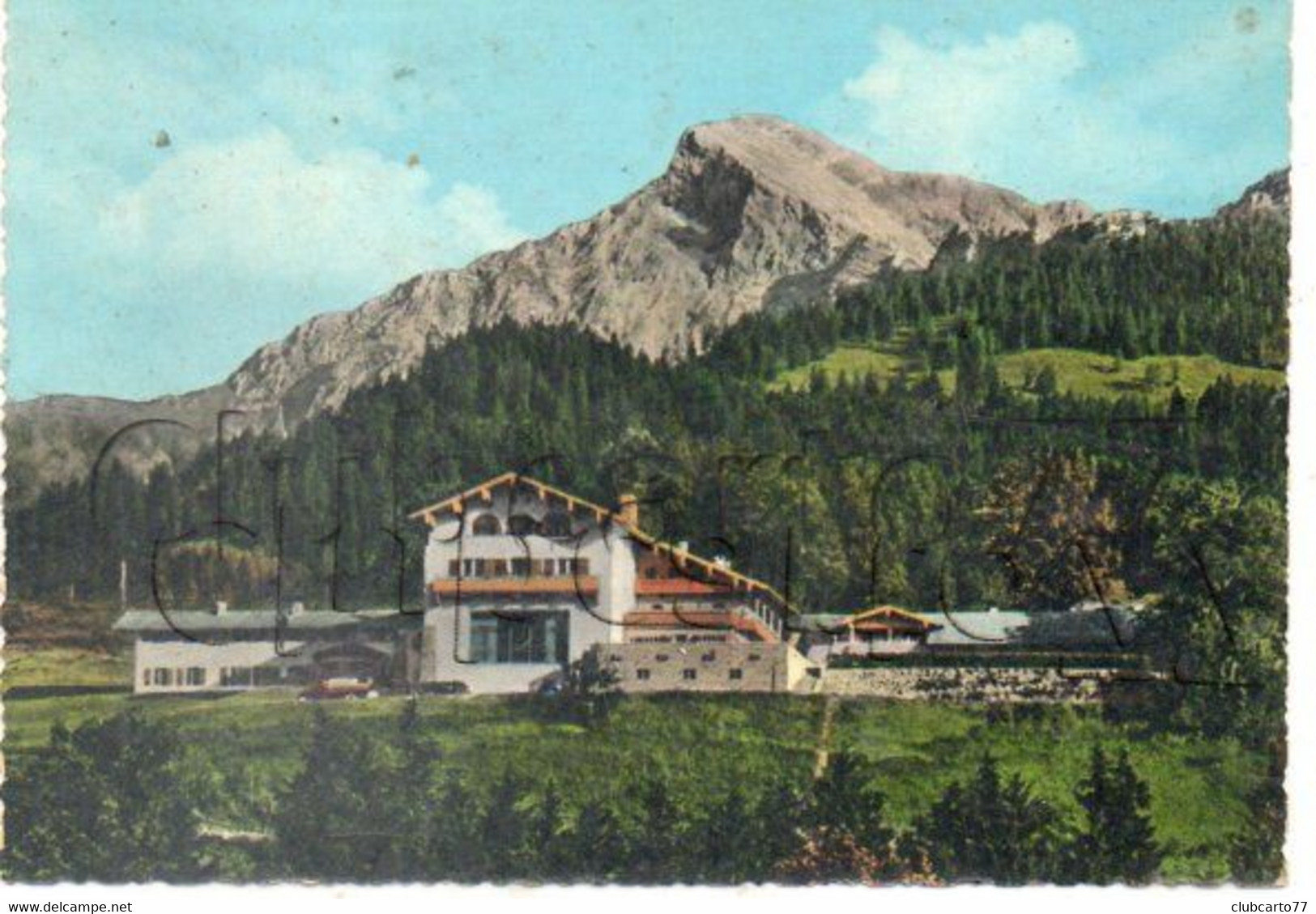 Berchtesgaden (Allemagne, Bavière) : Der "Berghof" Vor Der Zerstörung Obersalzberg Im 1963 GF. - Krumbach