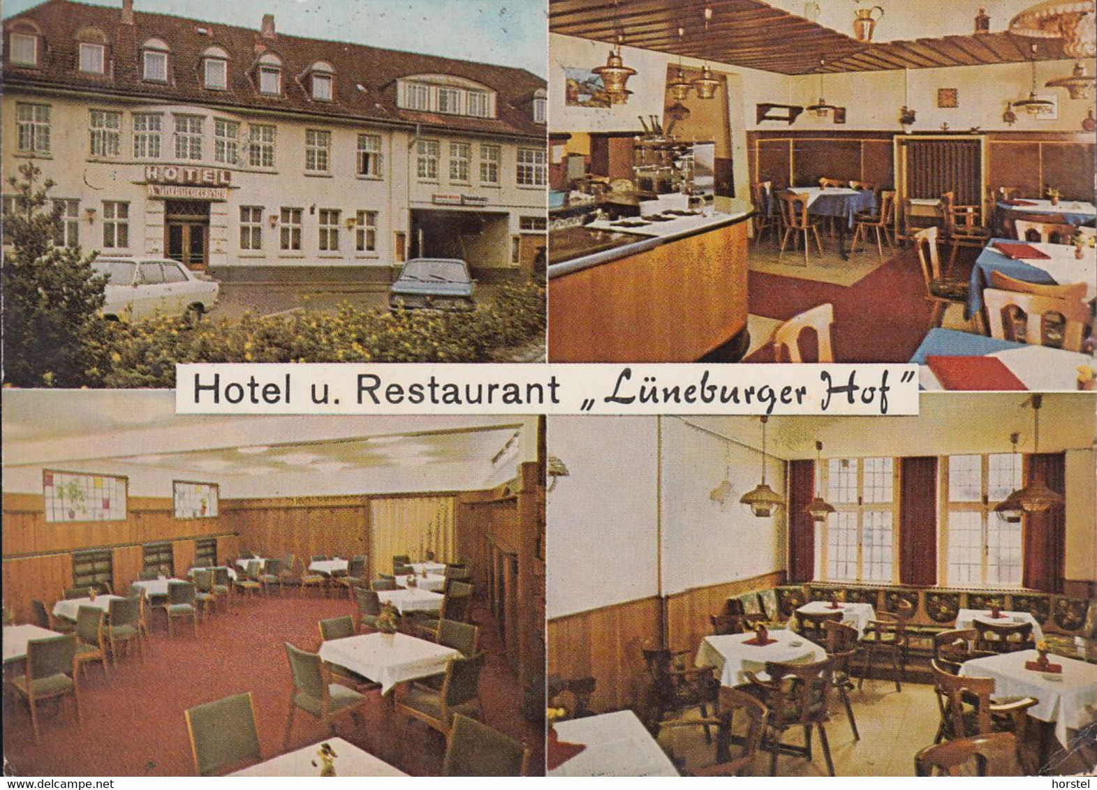 D-27356 Rotenburg (Wümme) - Hotel U. Restaurant "Lüneburger Hof" - Cars - Opel Kadett - BMW - Nice Stamp - Rotenburg (Wuemme)