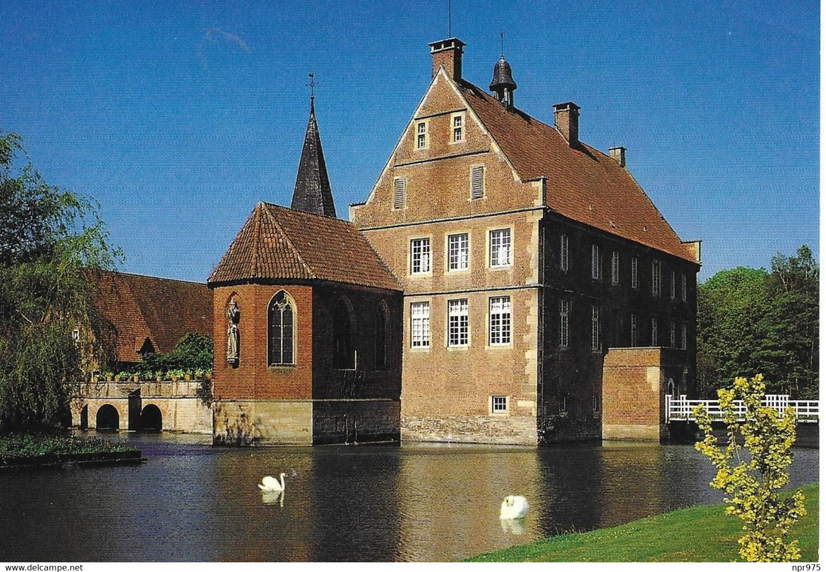 Allemagne  Burg Hulshoff Ansicht Der Burg Von Nordosten Cygne Fleurs - Burg