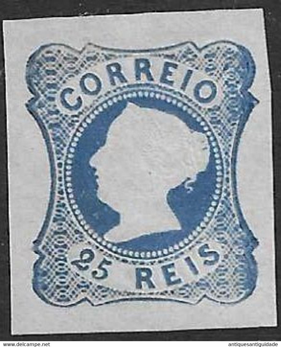 Portugal 1853 - D. Maria II,  . Mundifil 1700€ Type II MH Very Fine - Sonstige & Ohne Zuordnung