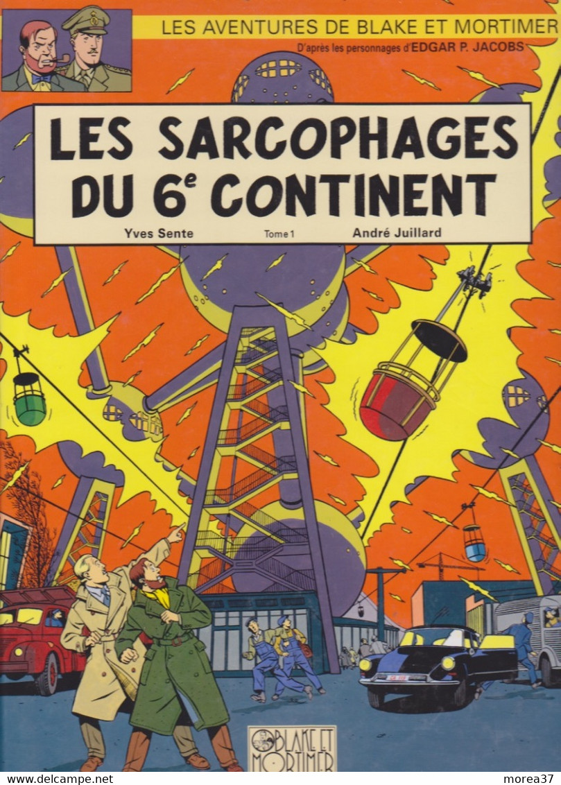 BLAKE Et MORTIMER  "Les Sarcophages Du 6e Continent  "  Tome 1  EO  Grand Format    EDITIONS BLACK & MORTIMER - Blake Et Mortimer