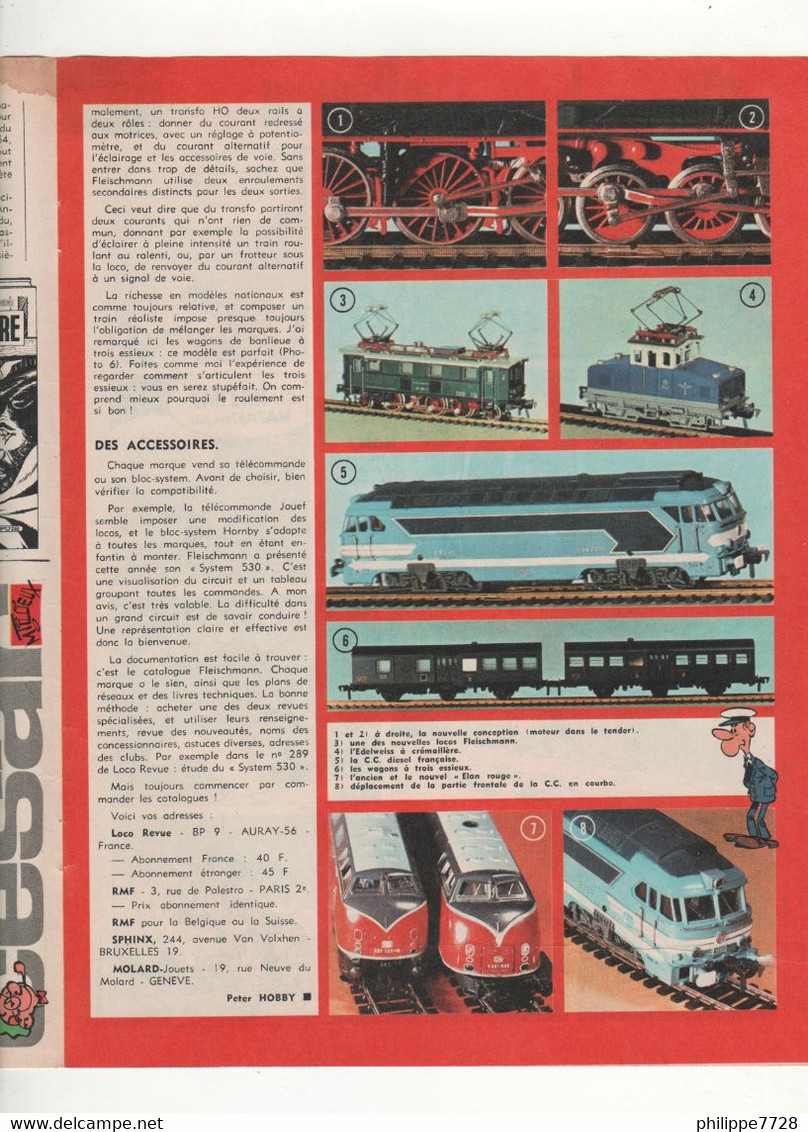 FLEISCHMANN 1969 - Locomotieven