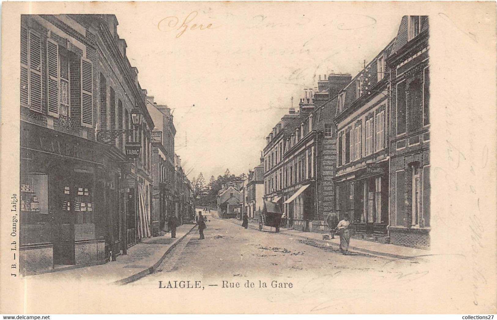 61-LAIGLE- RUE DE LA GARE - L'Aigle