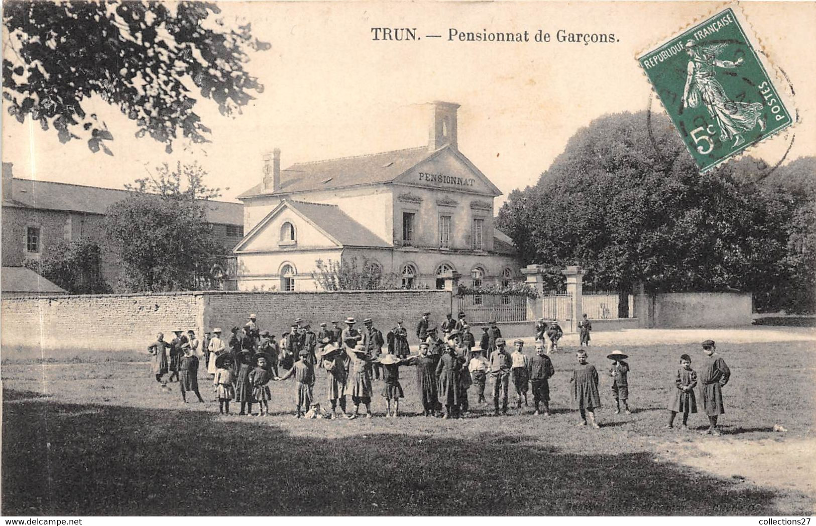 61-TRUN-PENSIONNAT DE GARCONS - Trun