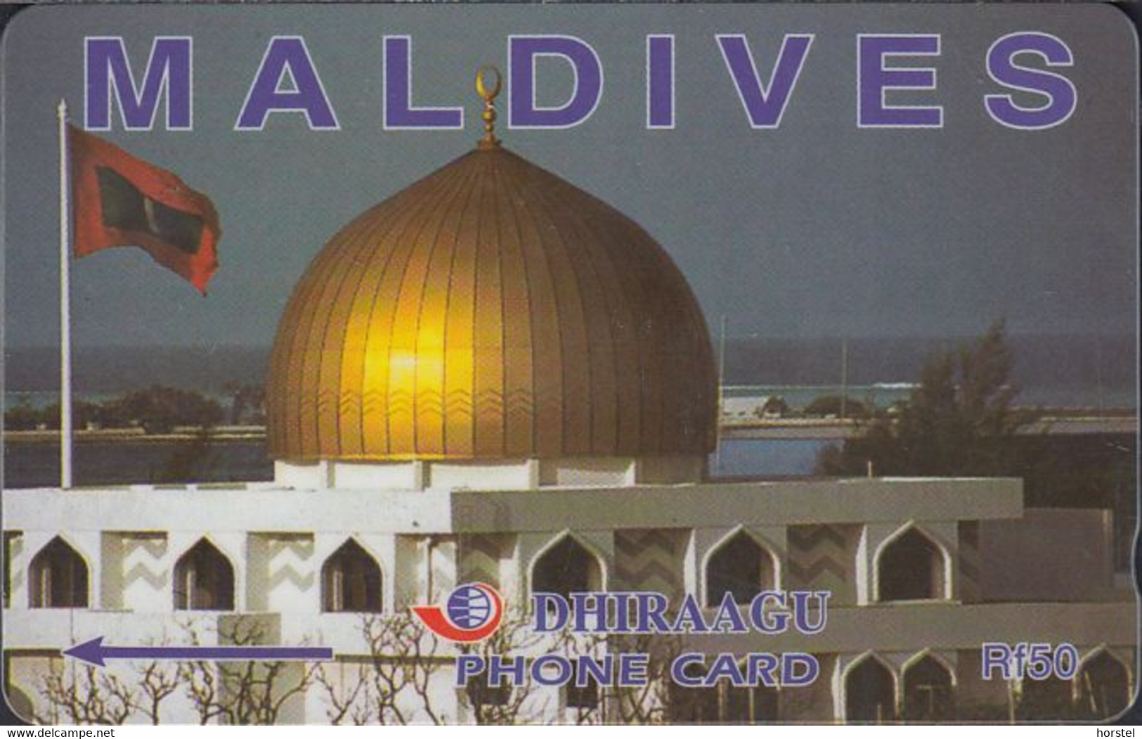 Maldiven - M-10d - Mosque - RF50 - 10MLDD - Maldiven