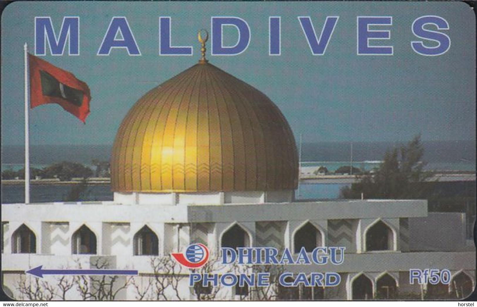 Maldiven - M-109d - Mosque - RF50 - 109MLDD - Maldiven