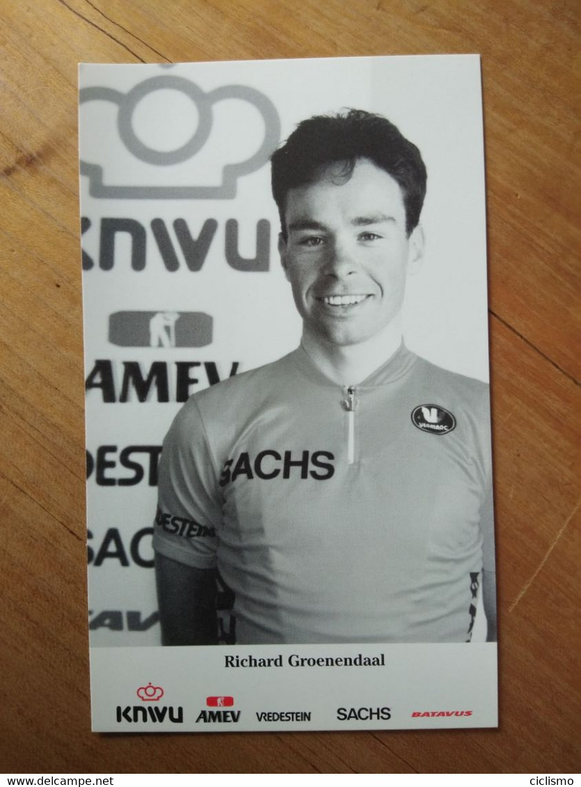 Cyclisme - Carte Publicitaire KNWU AMEV 1993  : BOOGERD - Ciclismo