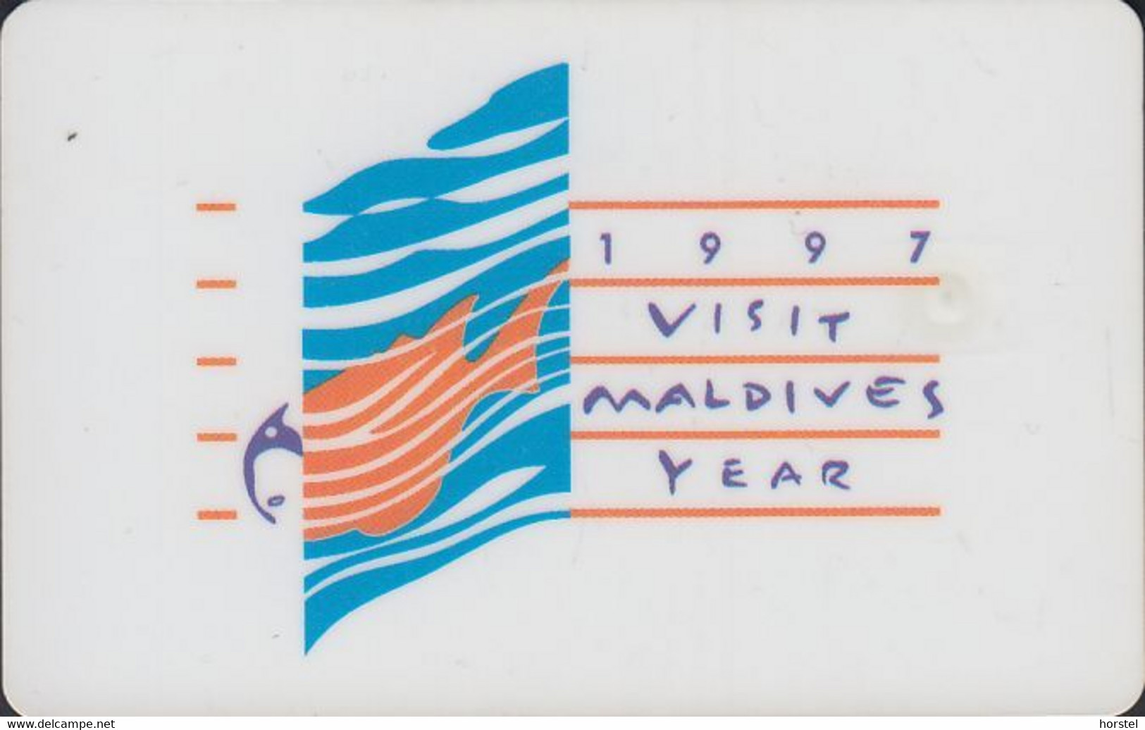 Maldiven - Chip -187MLD...  Moray Eel - RF50 - GPT1 - Number On Front - Maldivas