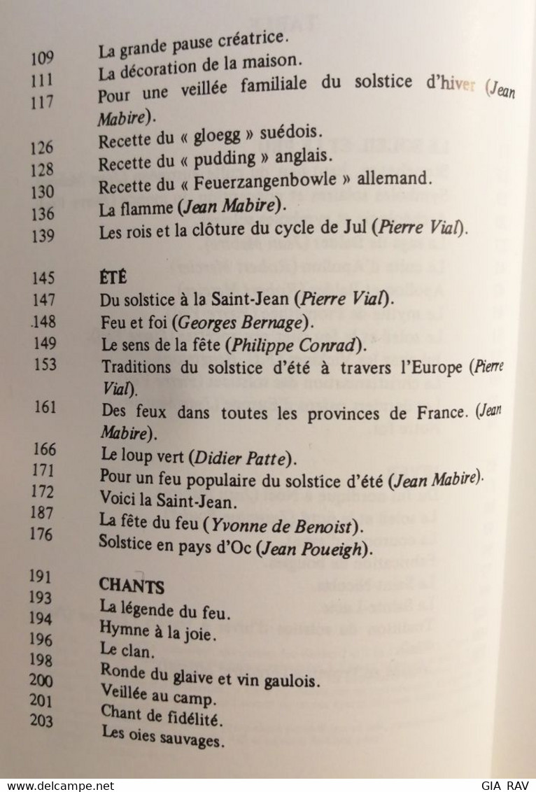 LES SOLSTICES - HISTOIRE ET ACTUALITE' (TIRAGE LIMITE') - JEAN MABIRE ET PIERR VIAL - LE FLAMBEAU (1991) - Sterrenkunde