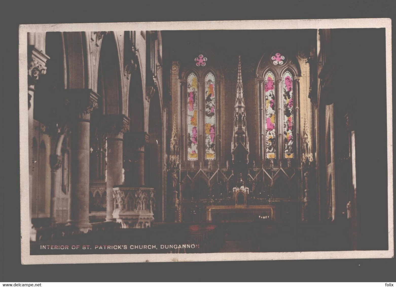 Dungannon - Interior Of St. Patrick's Church - Tyrone