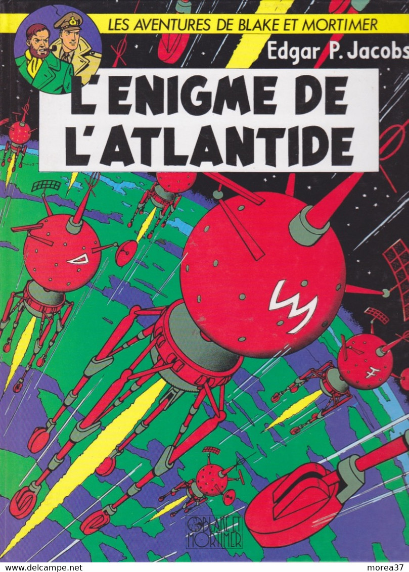 BLAKE Et MORTIMER  " L'énigme De L'Atlantide  "  Pour ESSO    Editions BLAKE & MORTIMER - Blake Et Mortimer