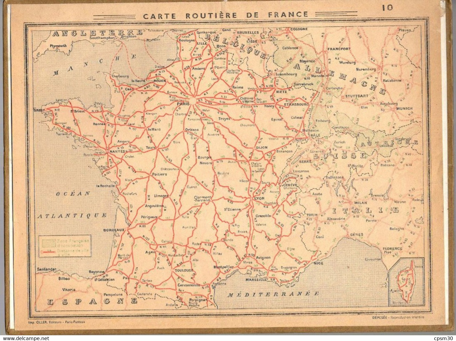 CALENDRIER GF 1948 - Le Bon Coin De Pèche, Imprimeur Oller Puteaux - Grand Format : 1941-60