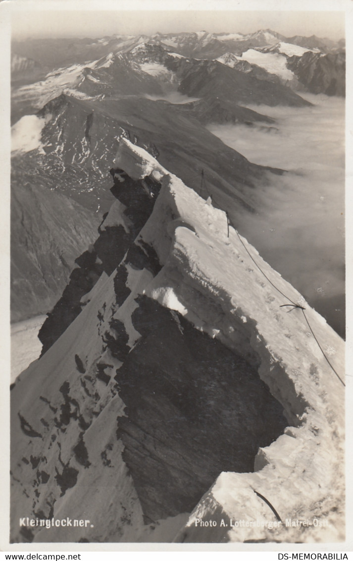 Kleinglockner , Photo Lottersberger Matrei 1937 - Matrei In Osttirol