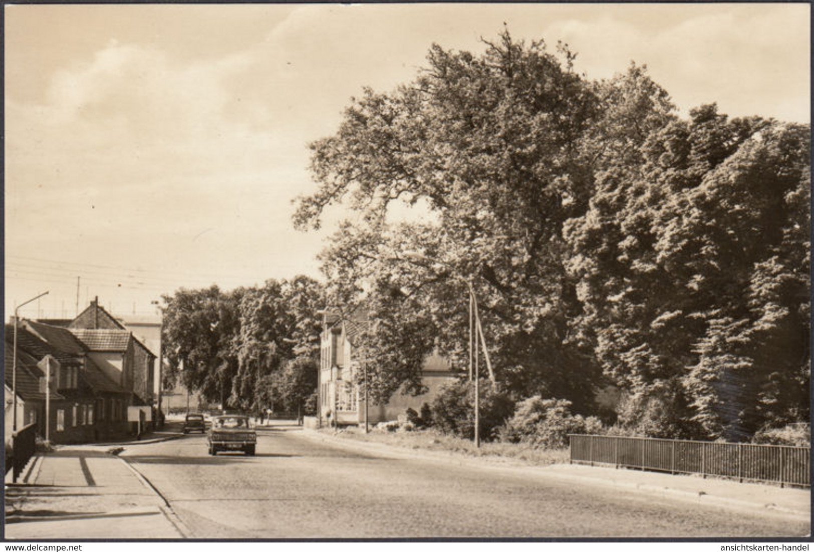 Friesack, Hamburger Straße, Gelaufen - Friesack