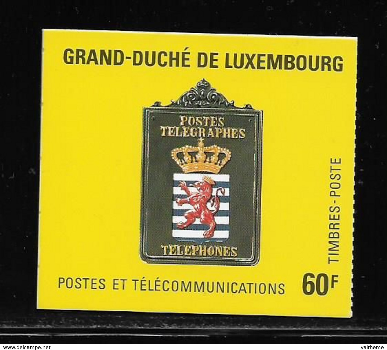 LUXEMBOURG  ( EULUX - 708 )  1991   N° YVERT ET TELLIER  N° C1232   N** - Carnets