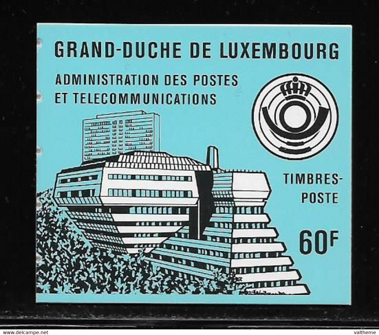 LUXEMBOURG  ( EULUX - 716 )  1986   N° YVERT ET TELLIER  N°  C1106   N** - Carnets