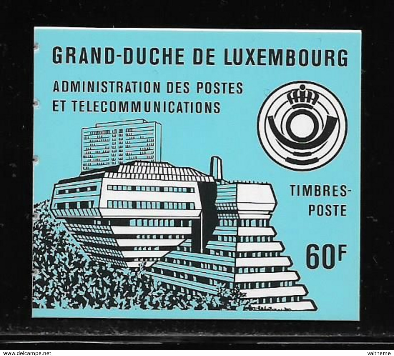 LUXEMBOURG  ( EULUX - 717 )  1986   N° YVERT ET TELLIER  N°  C1106   N** - Markenheftchen