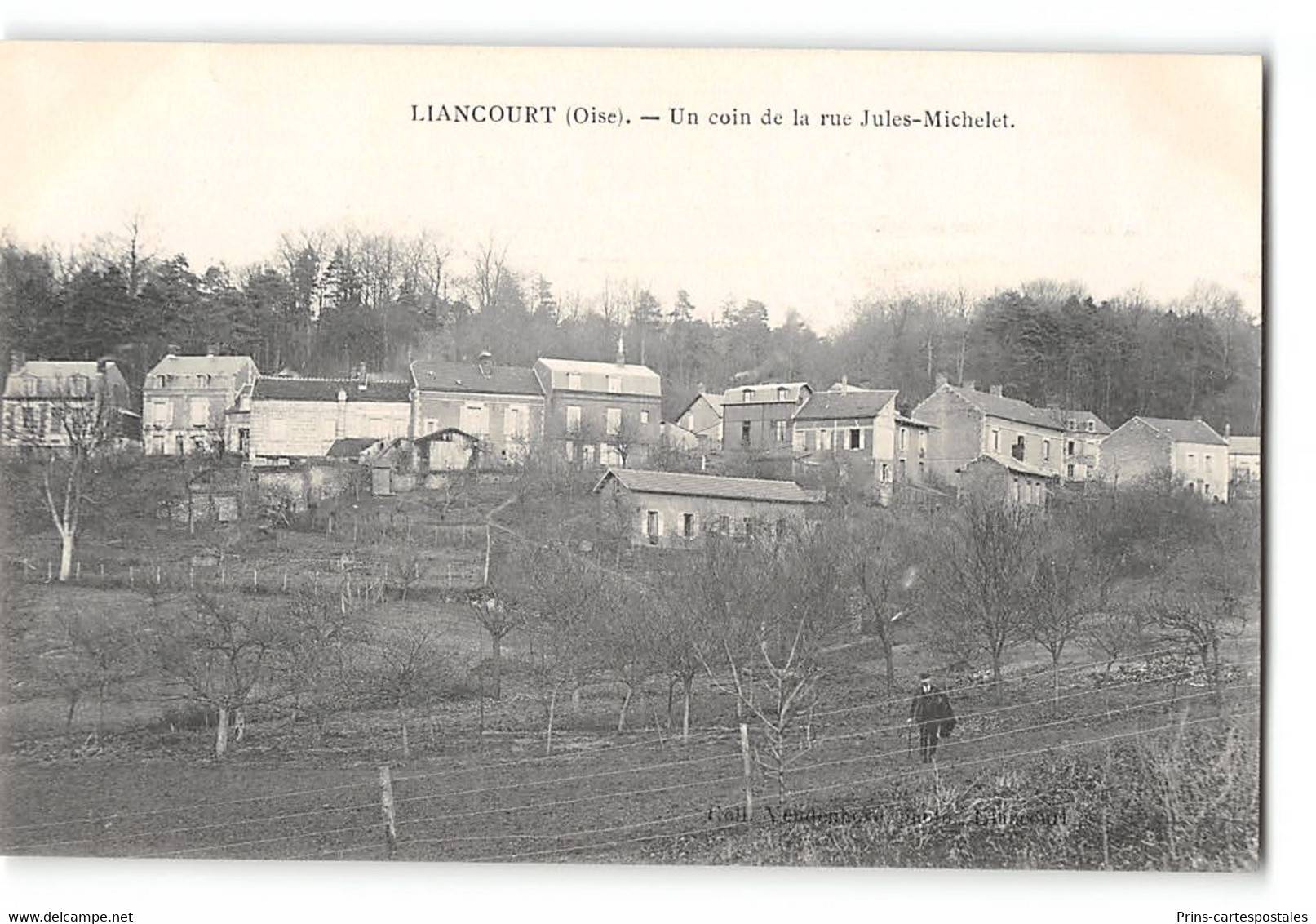 CPA 60 Liancourt Un Coin De La Rue Jules Michelet - Liancourt