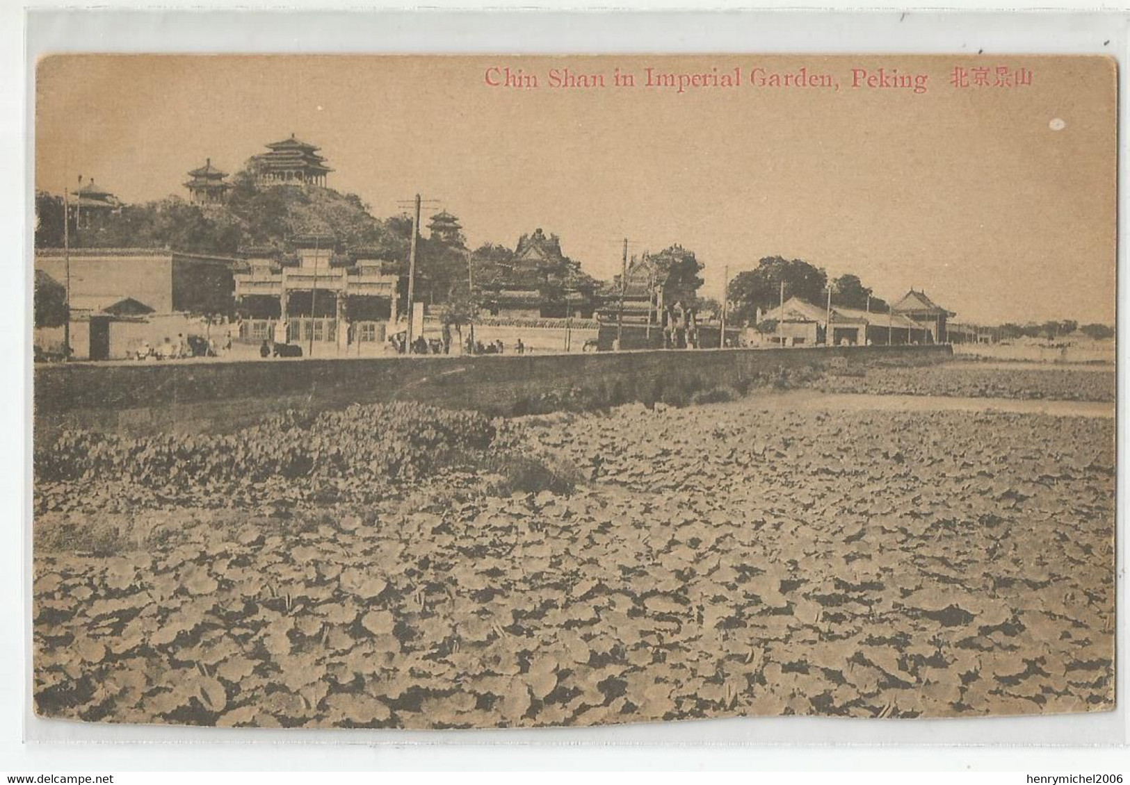 Chine China Peking Pékin Chin Shan In Imperial Garden Ed Yamamoto Photostudio  Tien Tsin - China