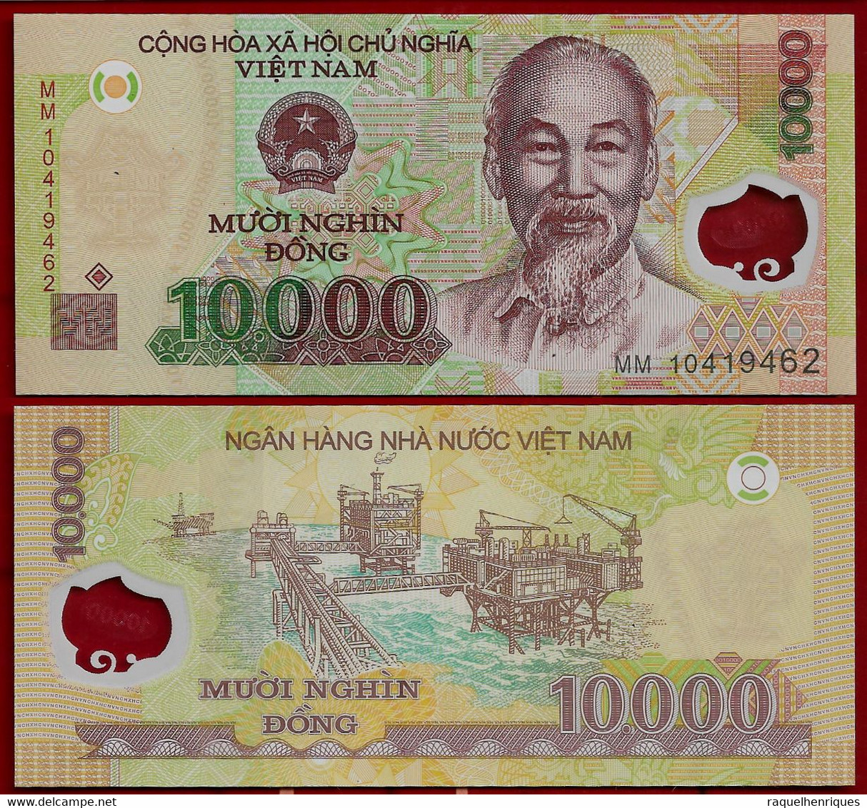 VIETNAM BANKNOTE - 10000 DONG (2006) P#119 UNC (NT#02) - Vietnam