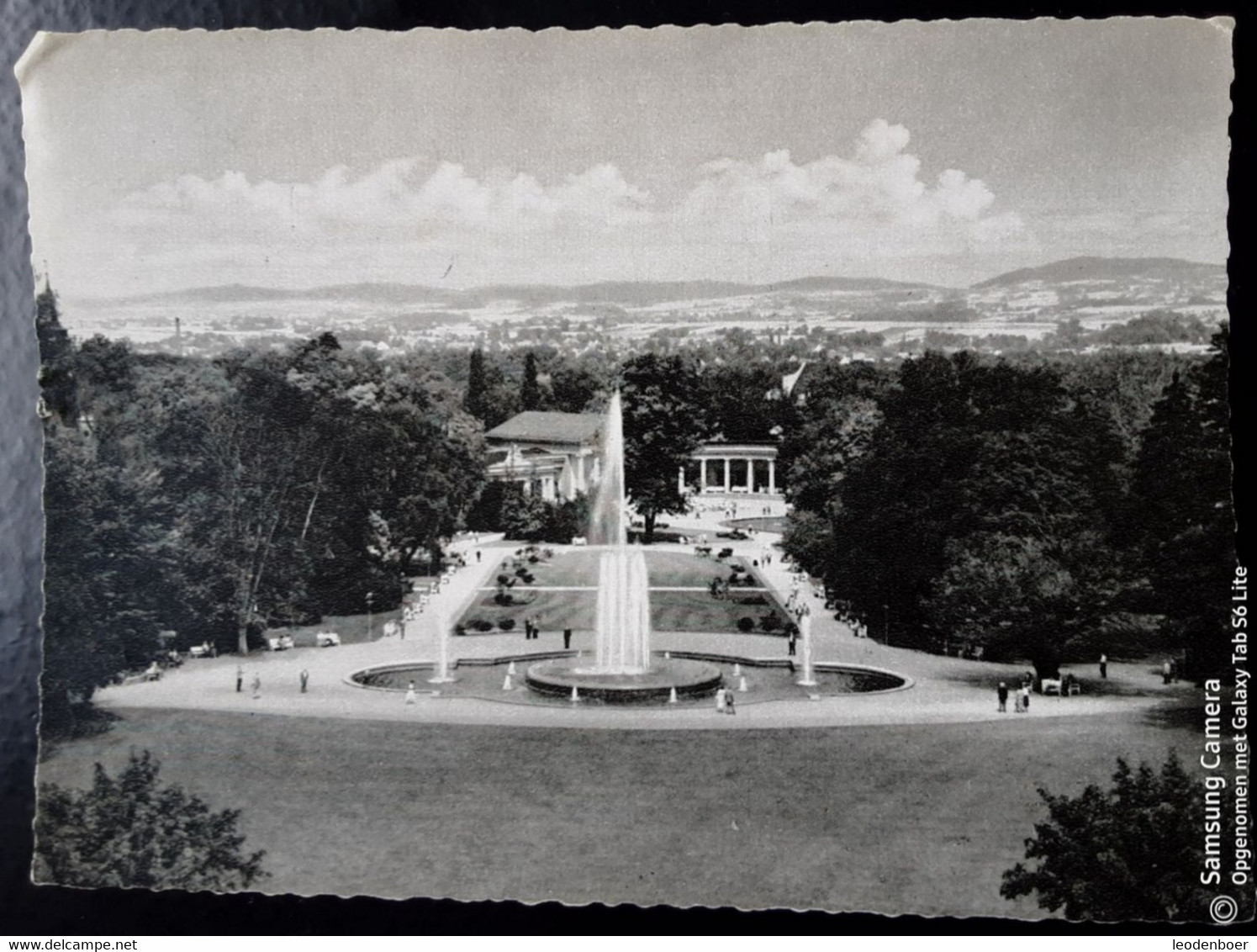 Duitsland - Bad Oeynhausen - Kurpark Mit Wiehengebirge - Nr. 103 - Bad Oeynhausen