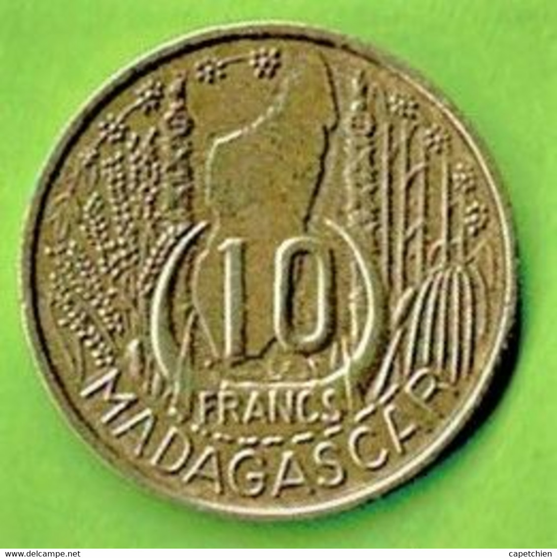 MADAGASCAR / 10 FRANCS / 1953 - Madagascar
