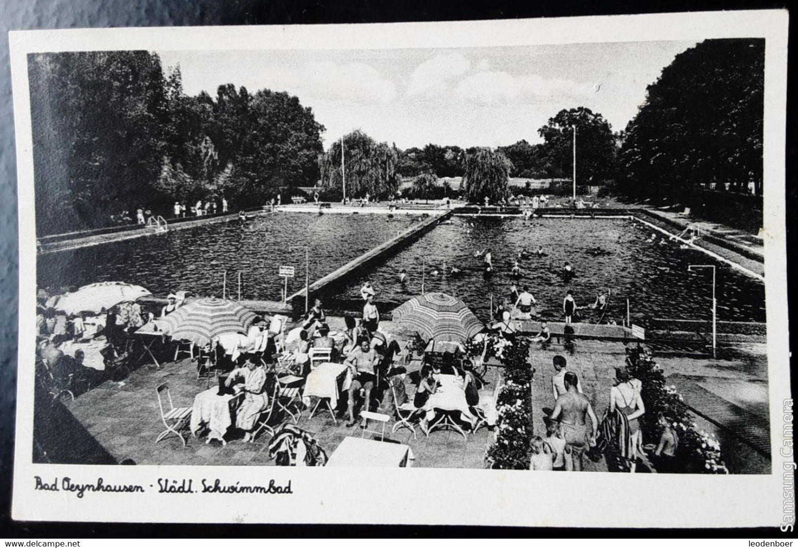 Duitsland - Bad Oeynhausen - Stadt Schwimmbad - Oyn 43 - 1943 - Bad Oeynhausen