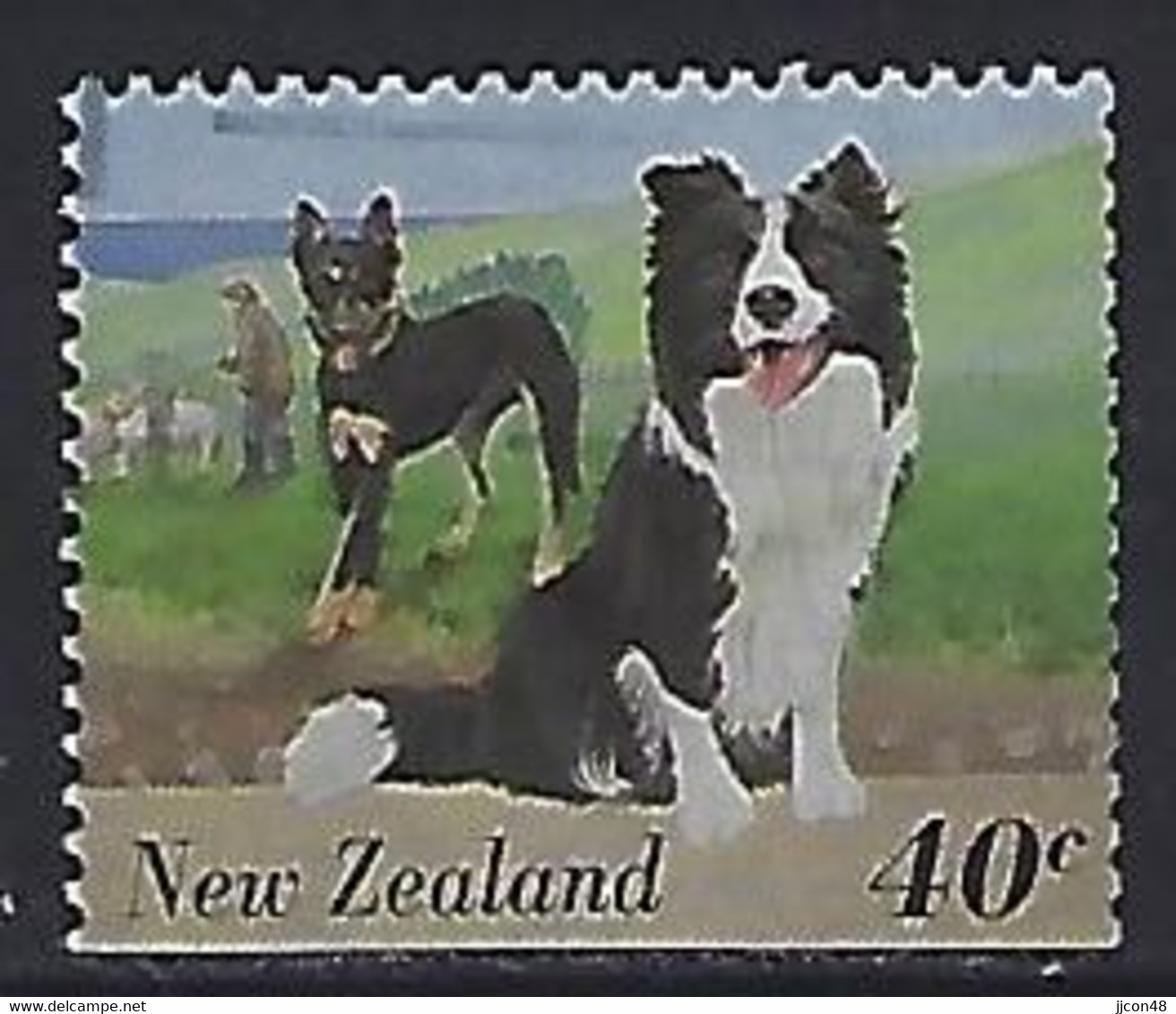 New Zealand 1995  Farm Animals: Dogs  40c  (o) ACS. 1268 - Used Stamps