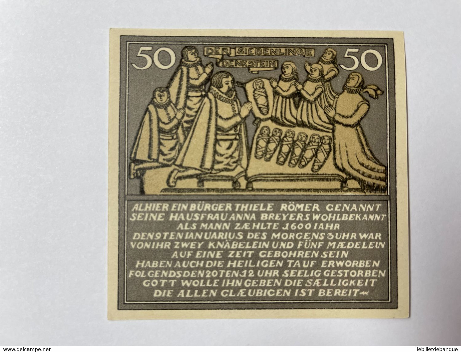 Allemagne Notgeld Hameln 50 Pfennig - Collections