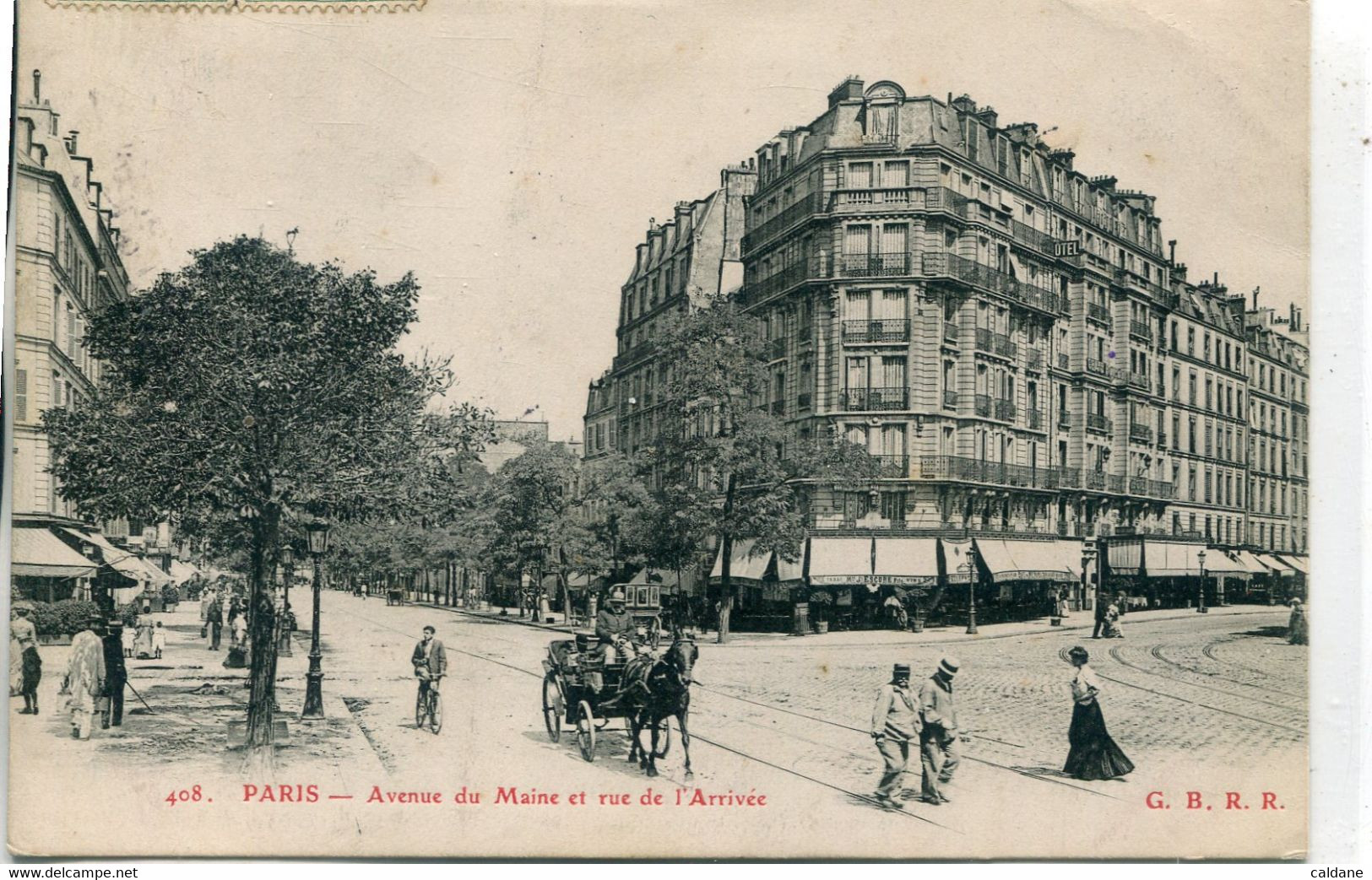 -75-PARIS -XIV - Avenue Du Maine Et Rue De L'Arrivée - Arrondissement: 14