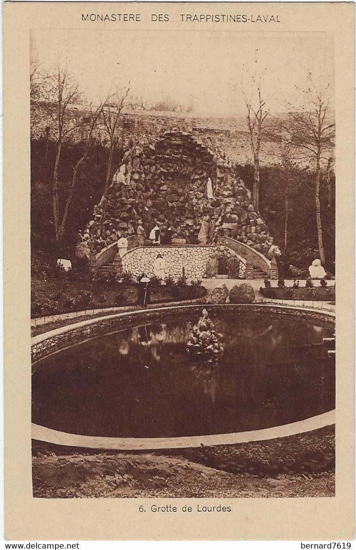 38   Laval  - Environs De Grenoble  - Monastere Des Trappistines - Laval   -  La Grotte De Lordes - Laval