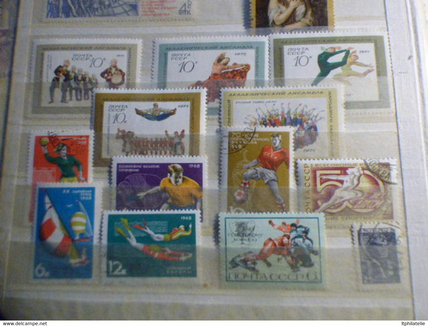 DESTOCKAG COLLECTION DE TIMBRES DE DIVERS PAYS   PALESTINE RUSSIE  COREE JAPON CHINE  SUISSE BELGIQUE ESPAGNE ETC - Verzamelingen (in Albums)