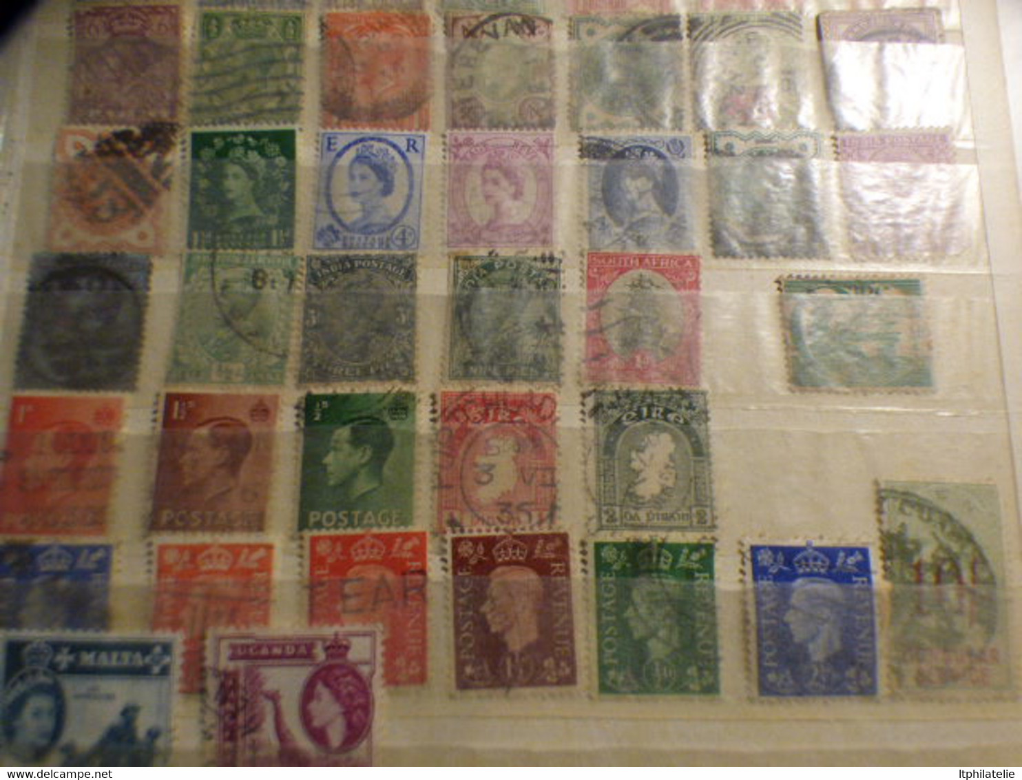 DESTOCKAG COLLECTION DE TIMBRES DE DIVERS PAYS   PALESTINE RUSSIE  COREE JAPON CHINE  SUISSE BELGIQUE ESPAGNE ETC