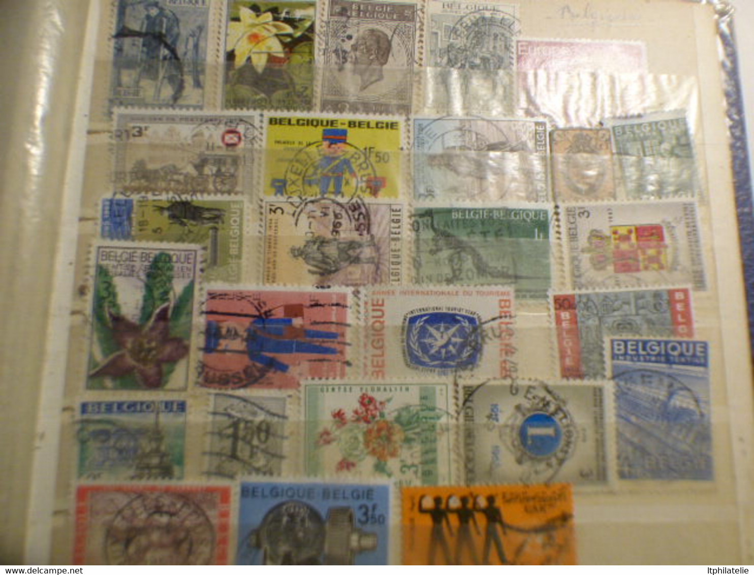 DESTOCKAG COLLECTION DE TIMBRES DE DIVERS PAYS   PALESTINE RUSSIE  COREE JAPON CHINE  SUISSE BELGIQUE ESPAGNE ETC