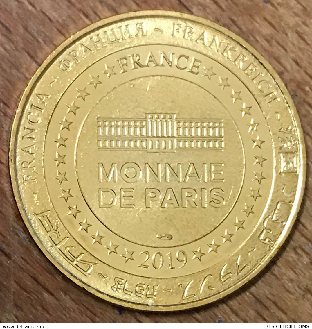 75009 PARIS MUSÉE GRÉVIN COLONE JACKSON MDP 2019 MEDAILLE SOUVENIR MONNAIE DE PARIS JETON TOURISTIQUE MEDALS COINS TOKEN - 2019