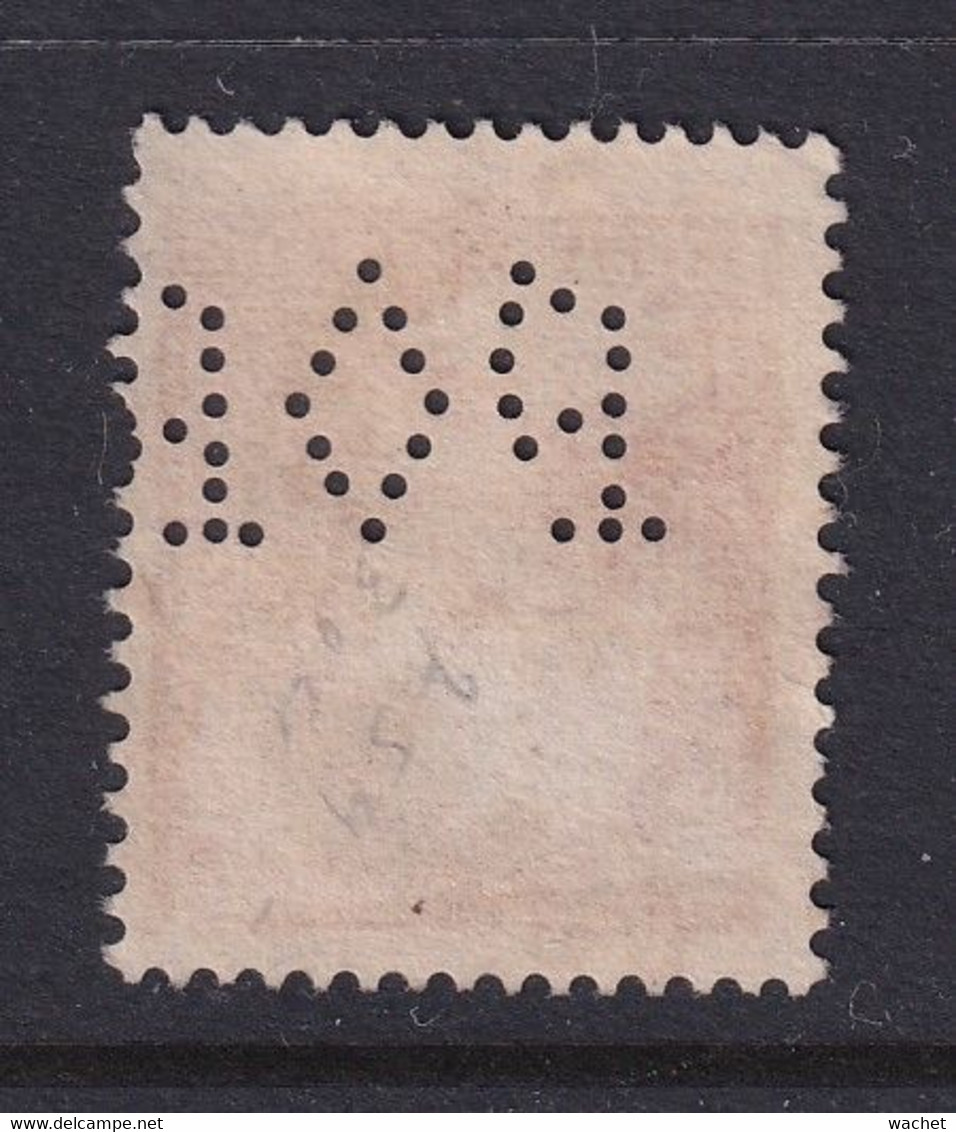 Perforé/perfin/lochung France 1935 No 306 POP  ... Provinces - Other & Unclassified