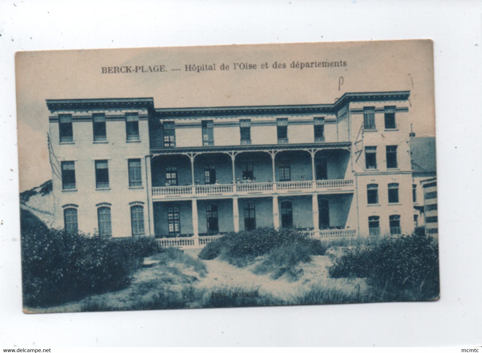 CPA  - Berck Plage - Hôpital De L'Oise Et Des Départements - Berck