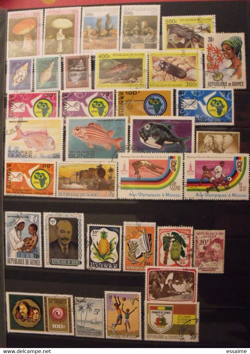 Guinée. Collection De 72 Timbres - Guinee (1958-...)